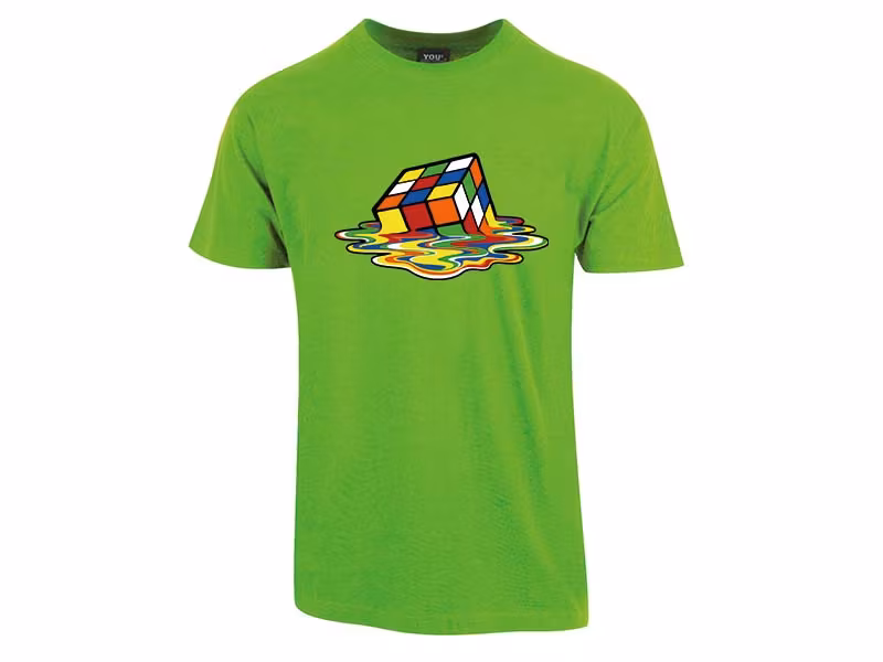 Melting Rubik  T-Skjorte