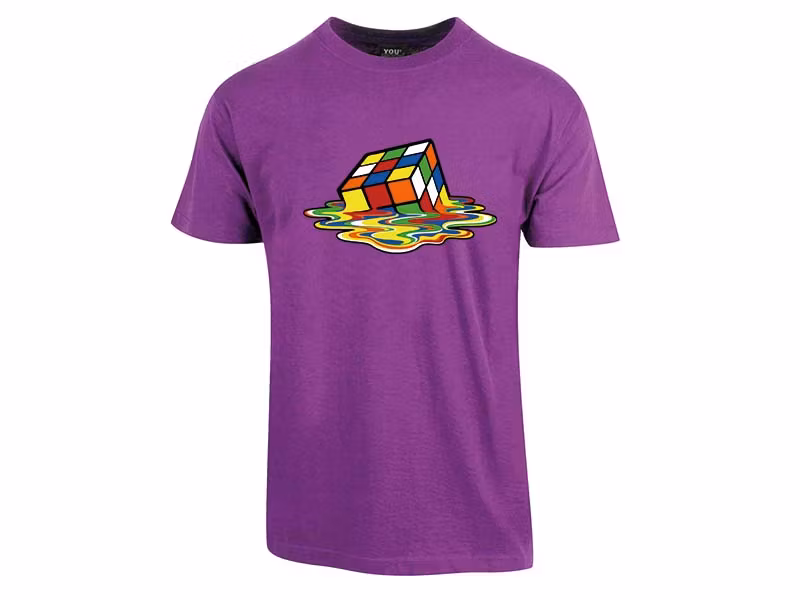 Melting Rubik  T-Skjorte
