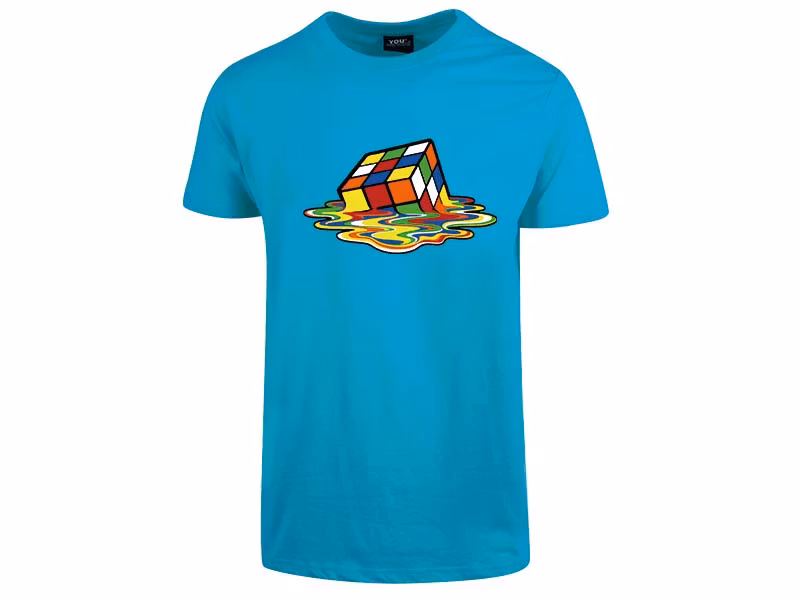 Melting Rubik  T-Skjorte