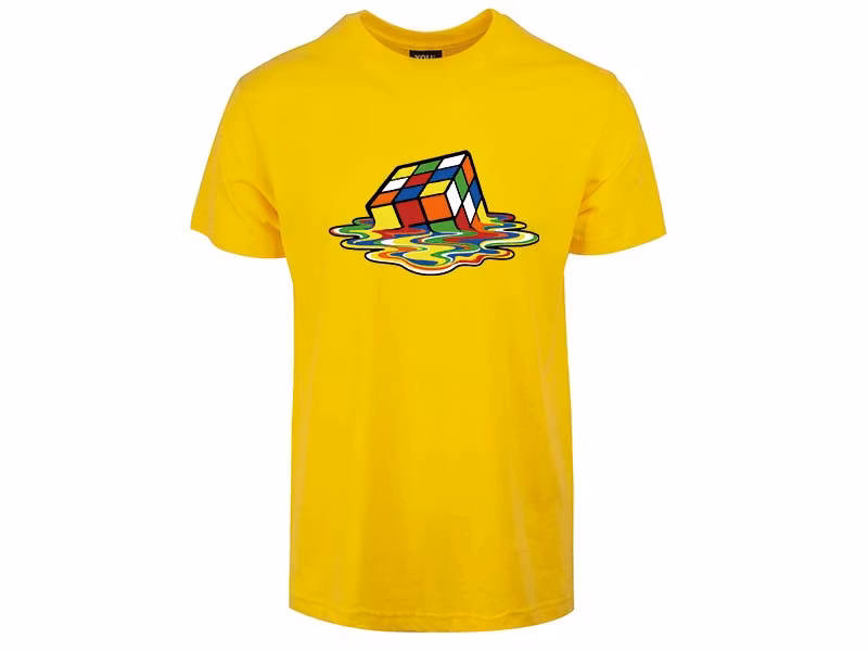 Melting Rubik  T-Skjorte