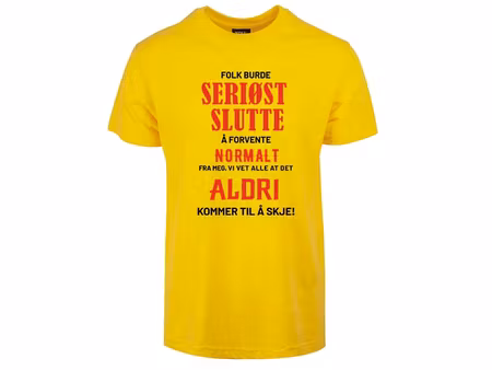 Normalt  T-Skjorte