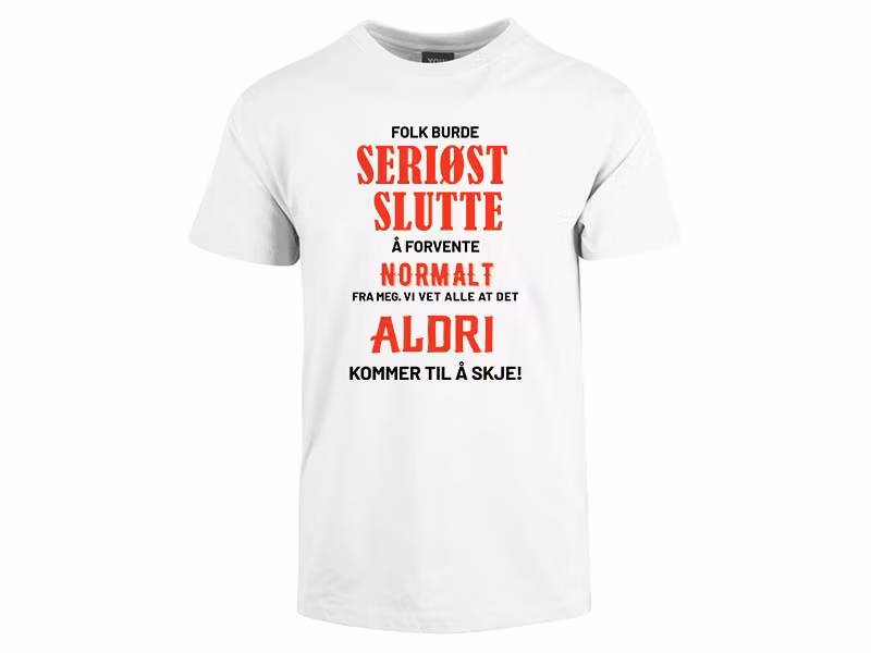 Normalt  T-Skjorte