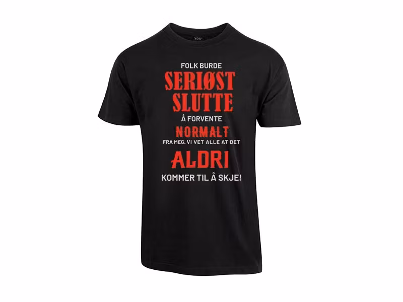 Normalt  T-Skjorte