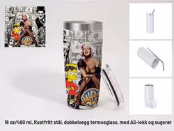 Retro design tumbler