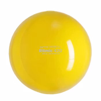 RG boll | Gymnic | 18 cm | Träningsboll | Gul | 420 gr