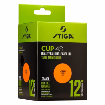 Bordtennisbollar | Stiga Cup | Orange | Hemma & Träning | 12-pack