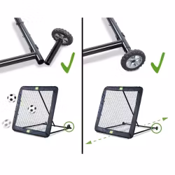 Skottvägg Fotbollvägg Rebounder EXIT | Kickback XL |  164 x 164 cm