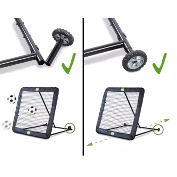 Skottvägg Fotbollvägg Rebounder EXIT | Kickback XL |  164 x 164 cm