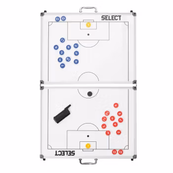 Ihopfällbar taktiktavla Fotboll | Select | Alu & whiteboard | 60 x 90 cm