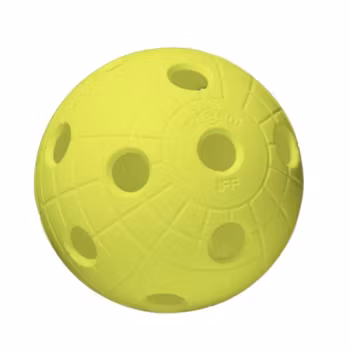 Innebandyboll | Crater Unihoc | IFF-godkänt  | Gul neon