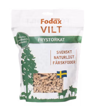 Fodax vilt - Frystorkat 300G