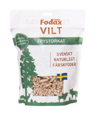 Fodax vilt - Frystorkat 300G