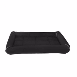Hundbädd crate pillow svart