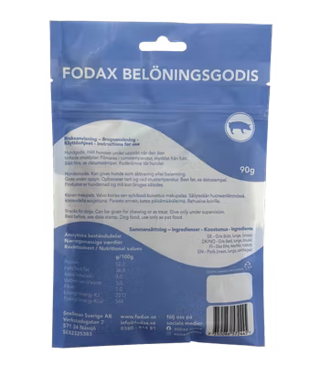 Fodax Gris - 100% Naturligt godis från Sverige