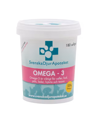 Svenskadjurapoteket - Omega-3 kapslar