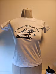 T-shirt - Ford F100 unibody 1961 (barn)