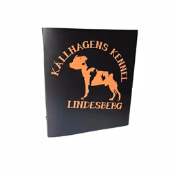 Personlig tävlingspärm för hund