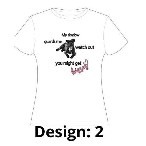 Källhagens unika staffe T-shirt för barn,  olika motiv finns.