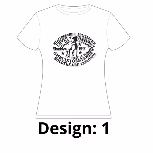 Källhagens unika staffe T-shirt för barn,  olika motiv finns.