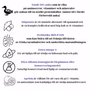 Anka med smarrig apelsin och sötpotatis -Källhagens gård