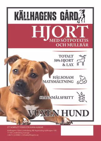Smakprover från Källhagens gård - Hundfoder