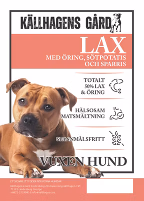Smakprover från Källhagens gård - Hundfoder