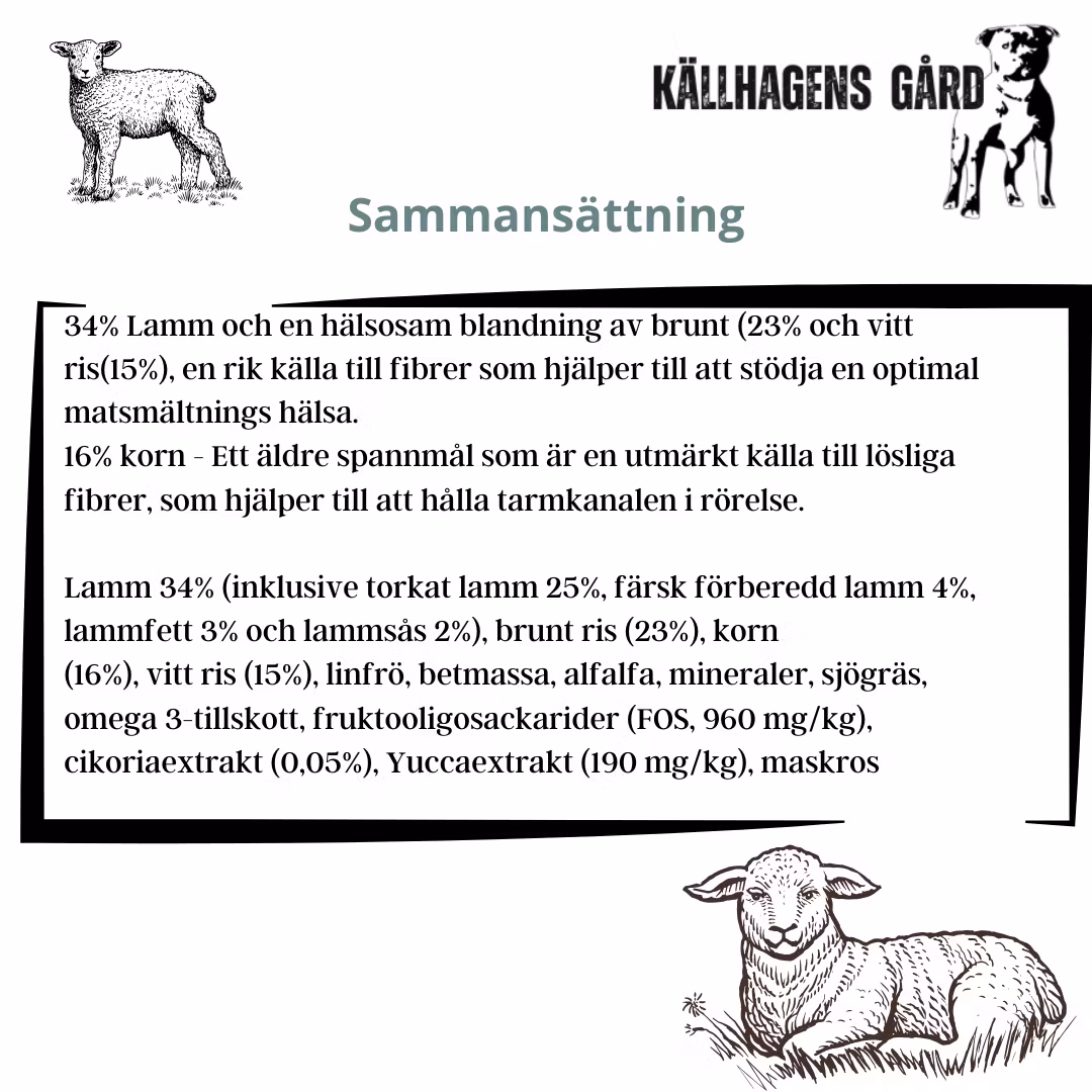 Källhagens gård - Lamm och ris