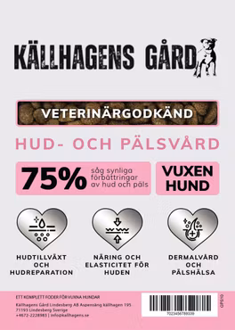 Hud och pälsvårds foder - Källhagens gård