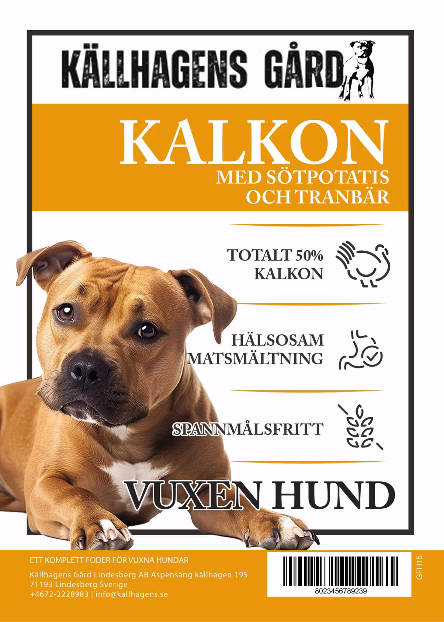 Smakprover från Källhagens gård - Hundfoder