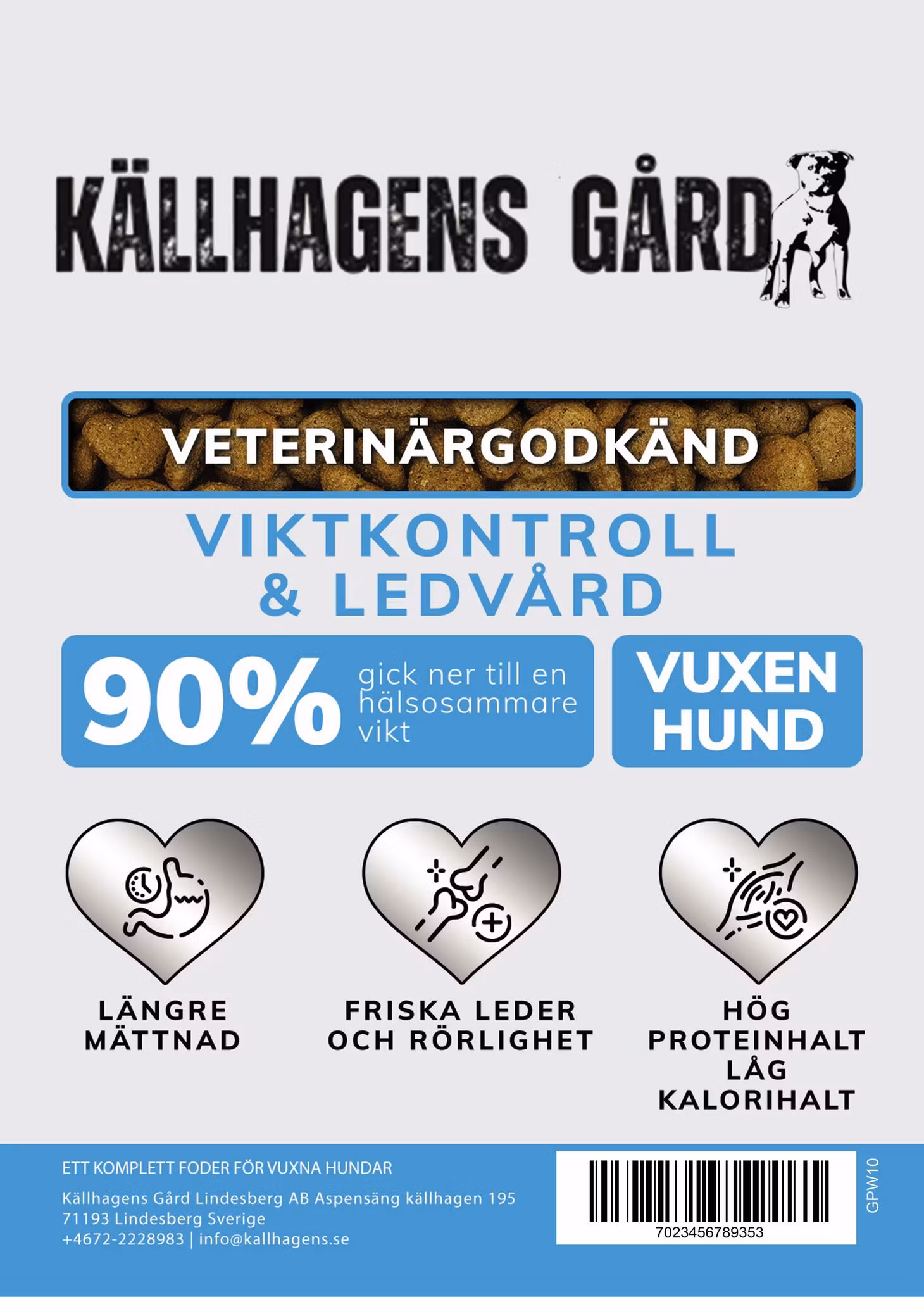 Smakprover från Källhagens gård - Hundfoder