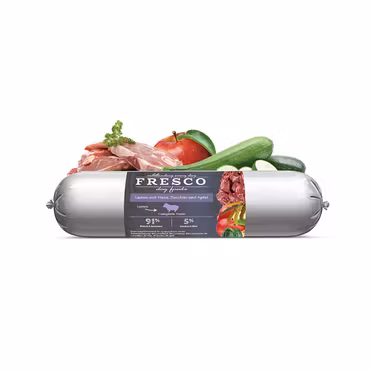 FRESCO -  Lamm korv med hirs, zucchini och äpple