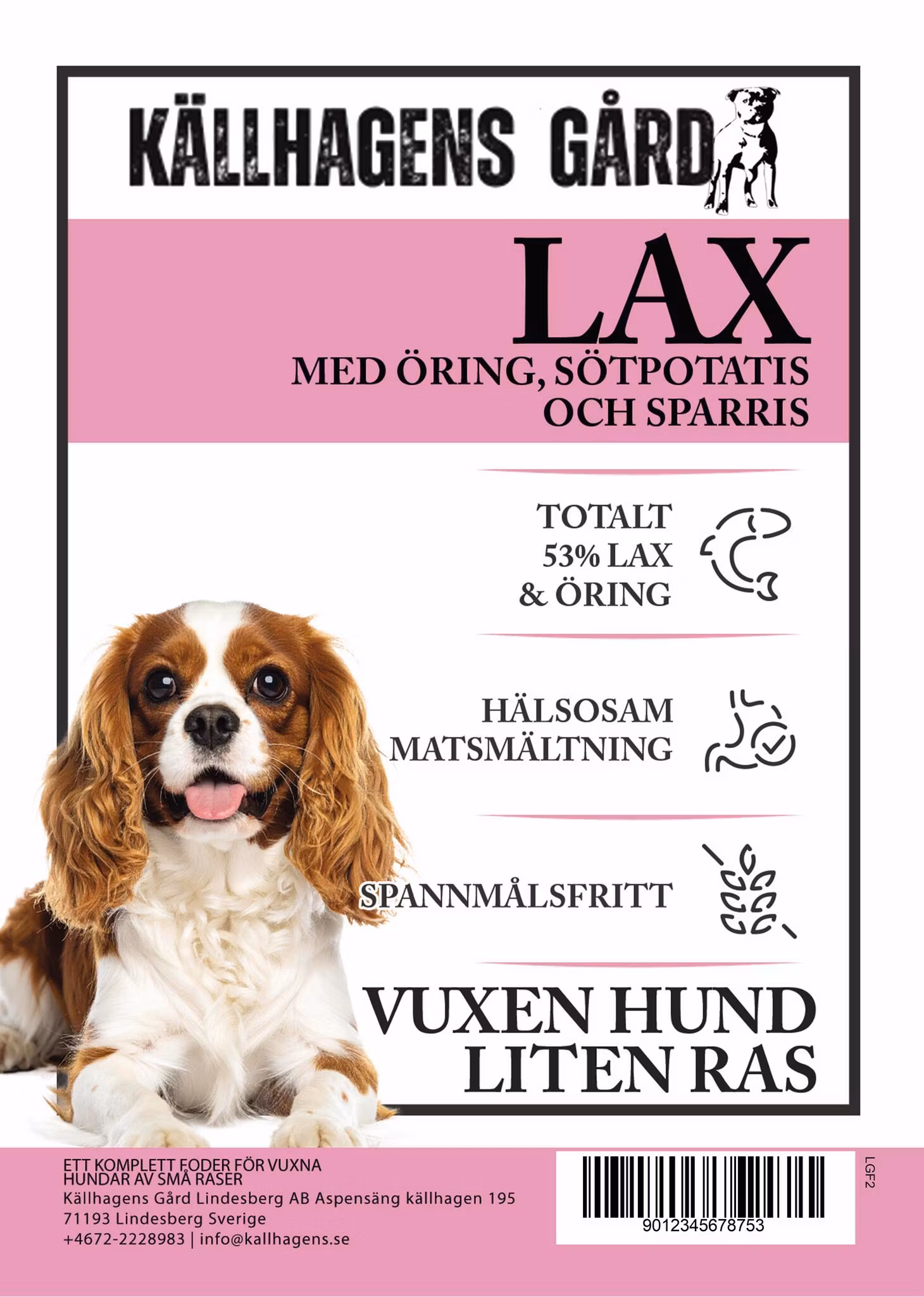 Smakprover från Källhagens gård - Hundfoder