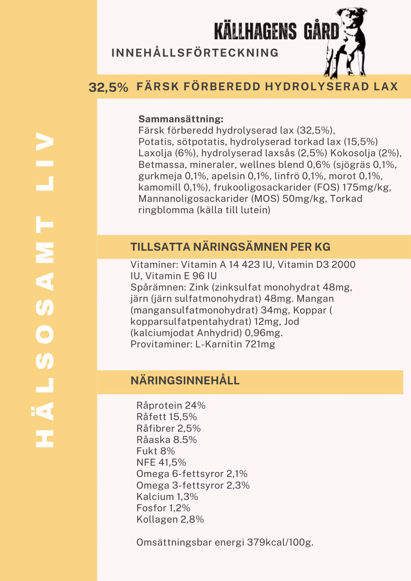 Hälsosamt liv -för alla livstadier- Källhagens gård