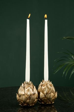 Kronärtskocka gold, 13 cm