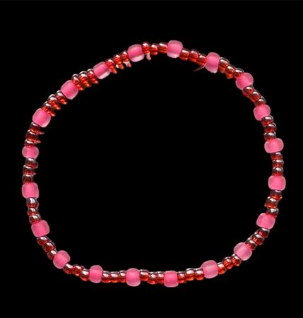 Armband enkel Pink