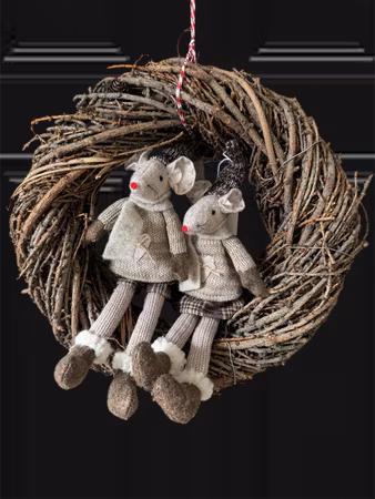 Krans lärk (utan figurer) 35 cm
