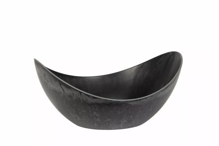 Skål i återvunnet plast Flow 21x25x11cm