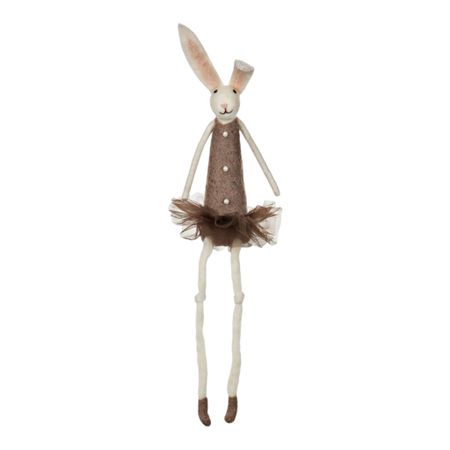 Ulldjur kanin sittande 62 cm