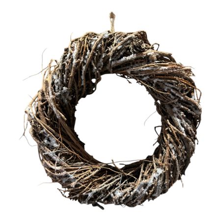 Lärkkrans med frost, 35 cm