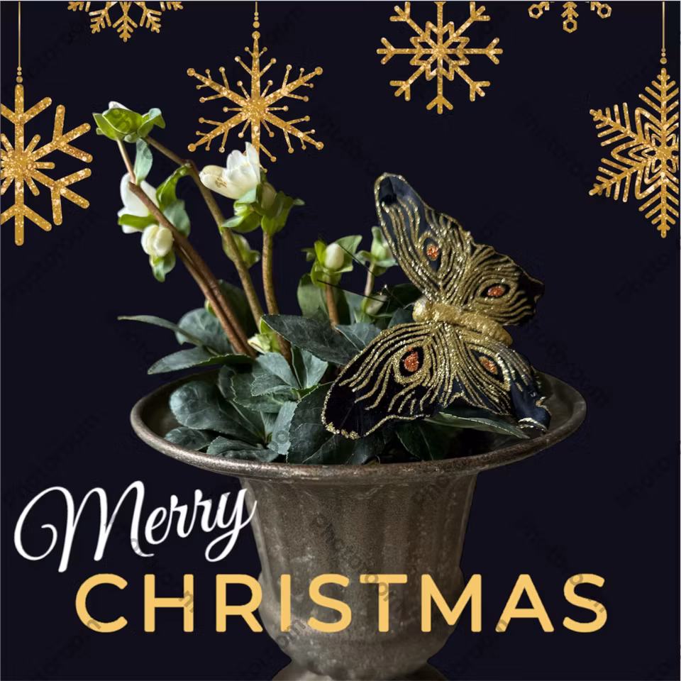 Pokal metall/grön planteringskruka 21x22cm