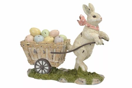 Hare Drar Äggkärra Poly 23x9x20cm