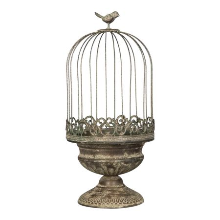 Charmig Fågelbur 20x43 cm - Dekorera med Stil