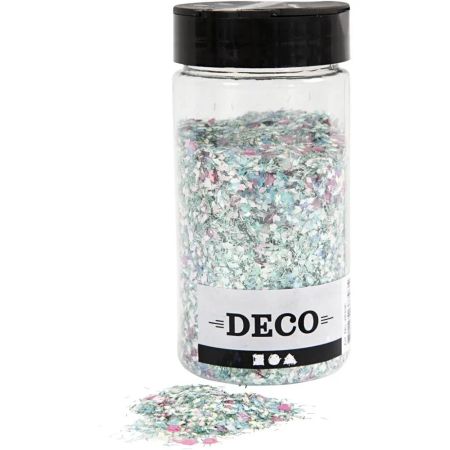 Glitter och paljetter i pastell 170 g