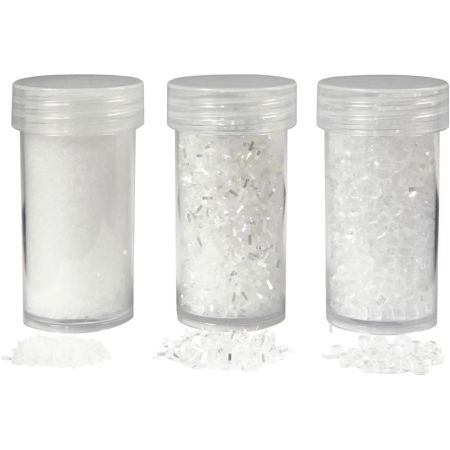 Konstgjord snö 3-pack