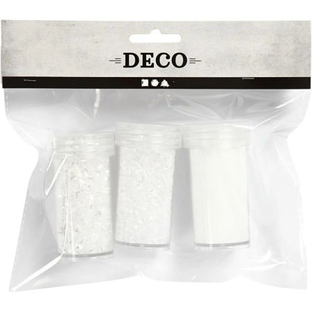 Konstgjord snö 3-pack