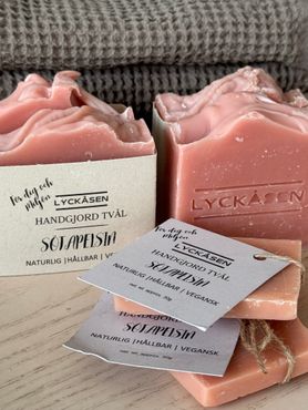 Handgjord Tvål Sötapelsin – Naturlig, Vegansk & Plastfri 30 g