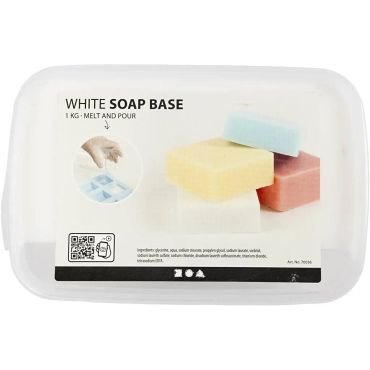 1 kg vit tvålmassa