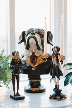 Bulldog Med Fat Poly 15x15x36cm
