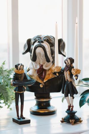 Bulldog Med Fat Poly 15x15x36cm