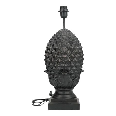Lampfot Kira Svart Poly, 52 cm